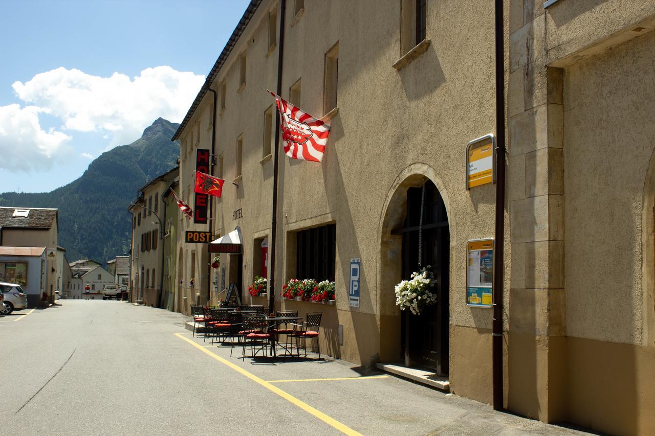 Hotel Restaurant Post Simplon Dorf Exterior foto