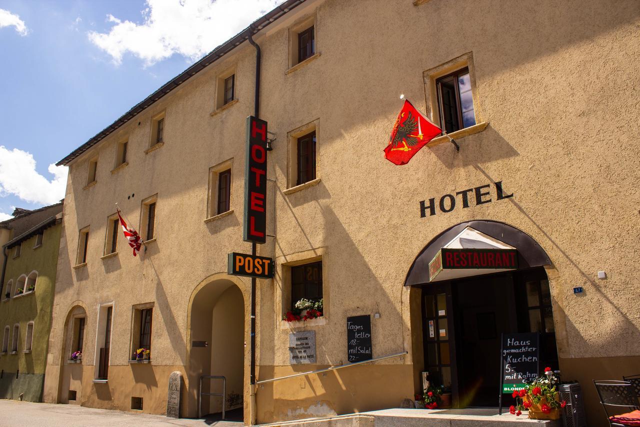 Hotel Restaurant Post Simplon Dorf Exterior foto